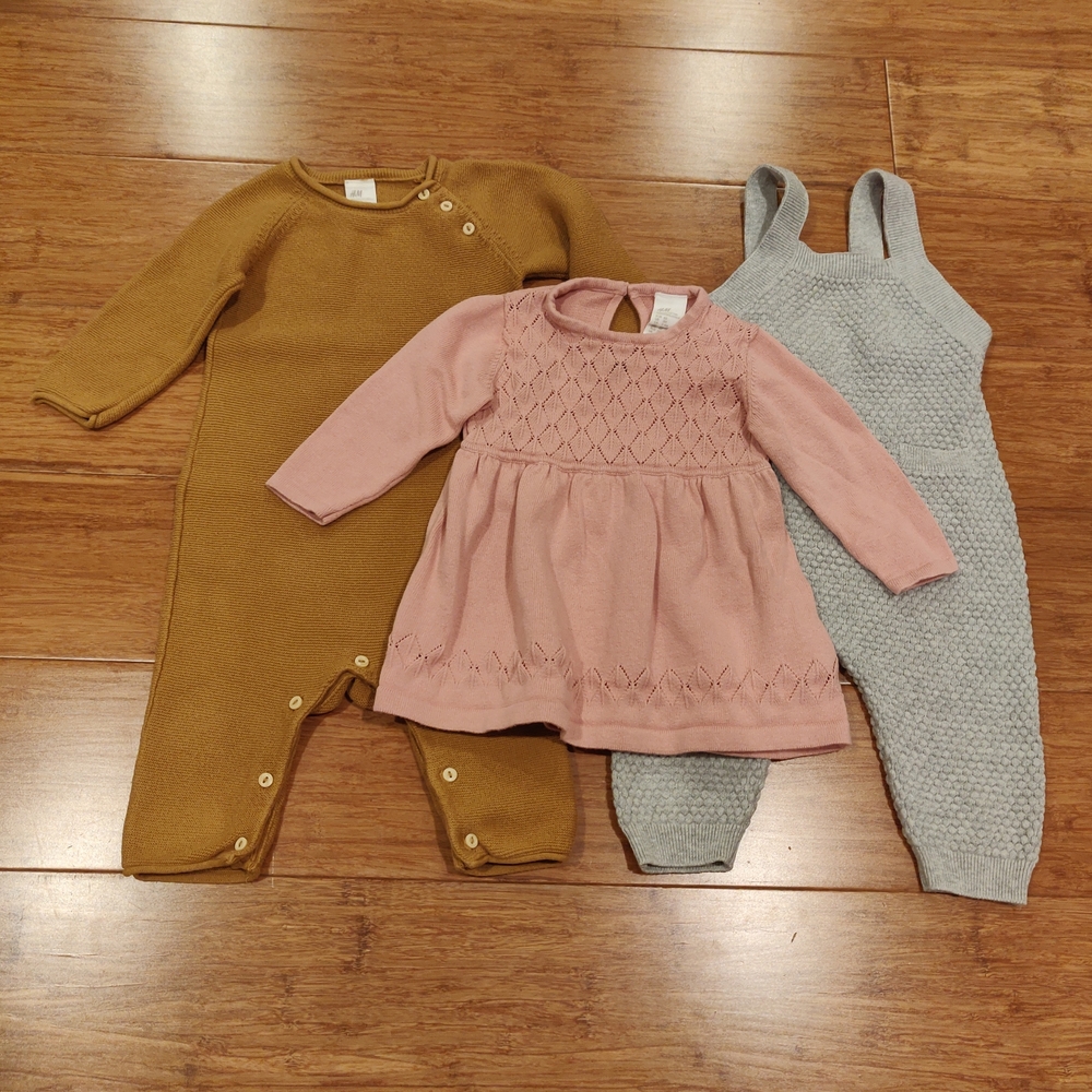 Organic Cotton Knitted Trio